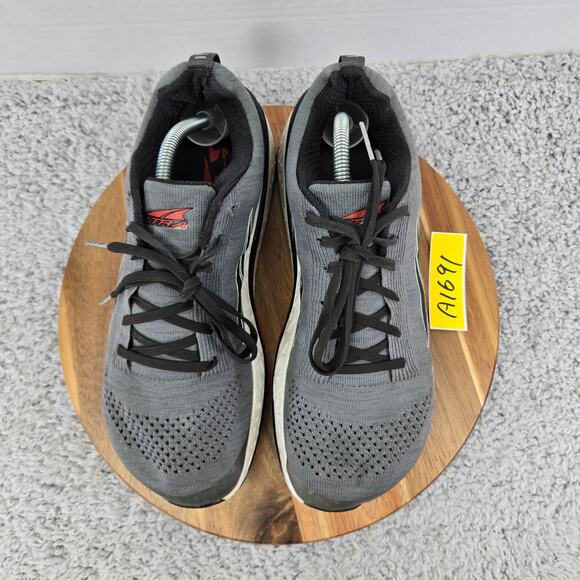 Altra Paradigm 4.5 Gray Black Athletic Road Running Shoes Mens 10 ALM1948G220 - Picture 5 of 12